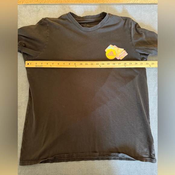 Adidas Mens Pack The Essentials Graphic Print T Shirt SZ LG Short Sleeve Black - Picture 6 of 7